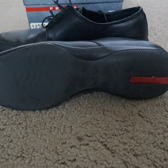 Prada Sport Lace Up Shoes 9 US PRADA 8 - Picture 2 of 5